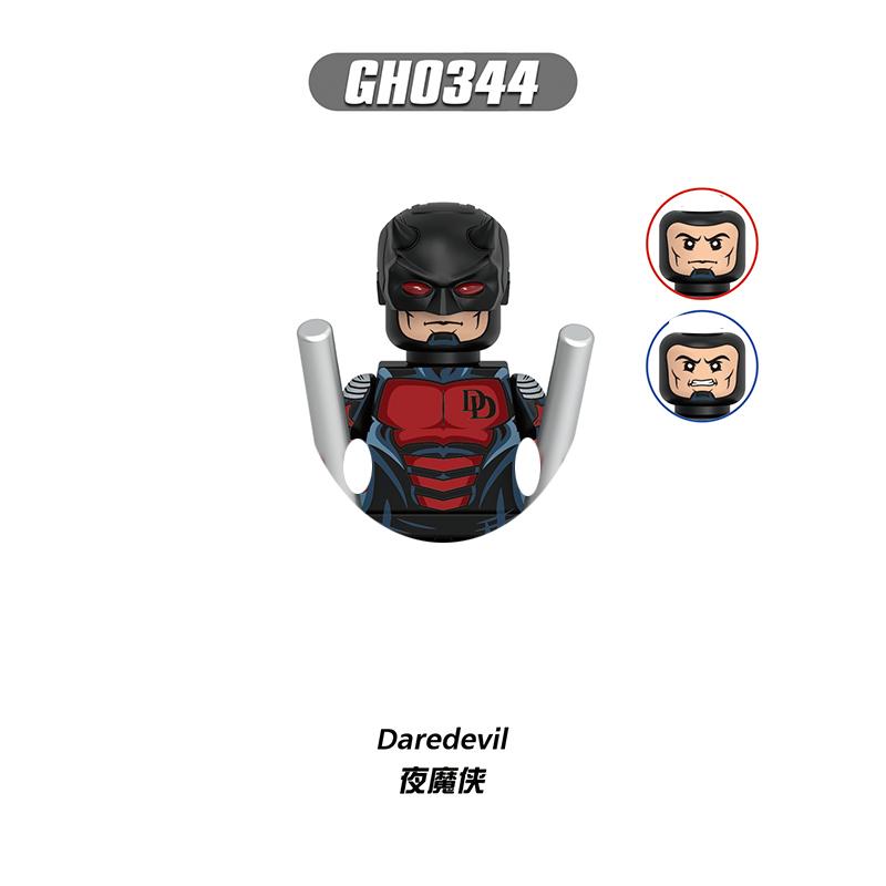 Thunderbolts Black Widow Building Blocks Daredevil  Bricks Taskmaster For Toys Gifts Children Mini Action Figures Party GIFTS