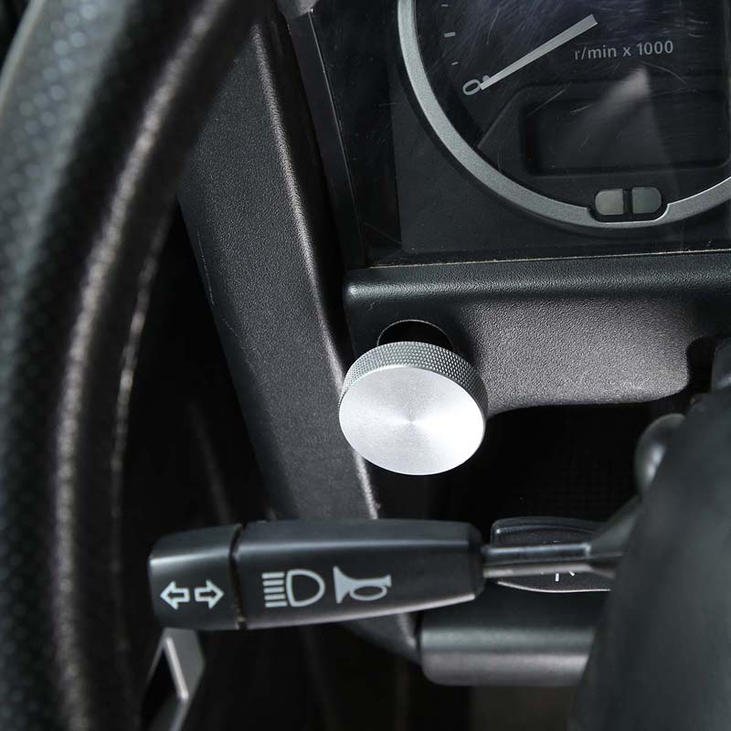 For 2004-2019 Land Rover Defender 90 110 Aluminum Alloy Silver Car Dashboard Fuse Bolt Knob Car Interior Accessories
