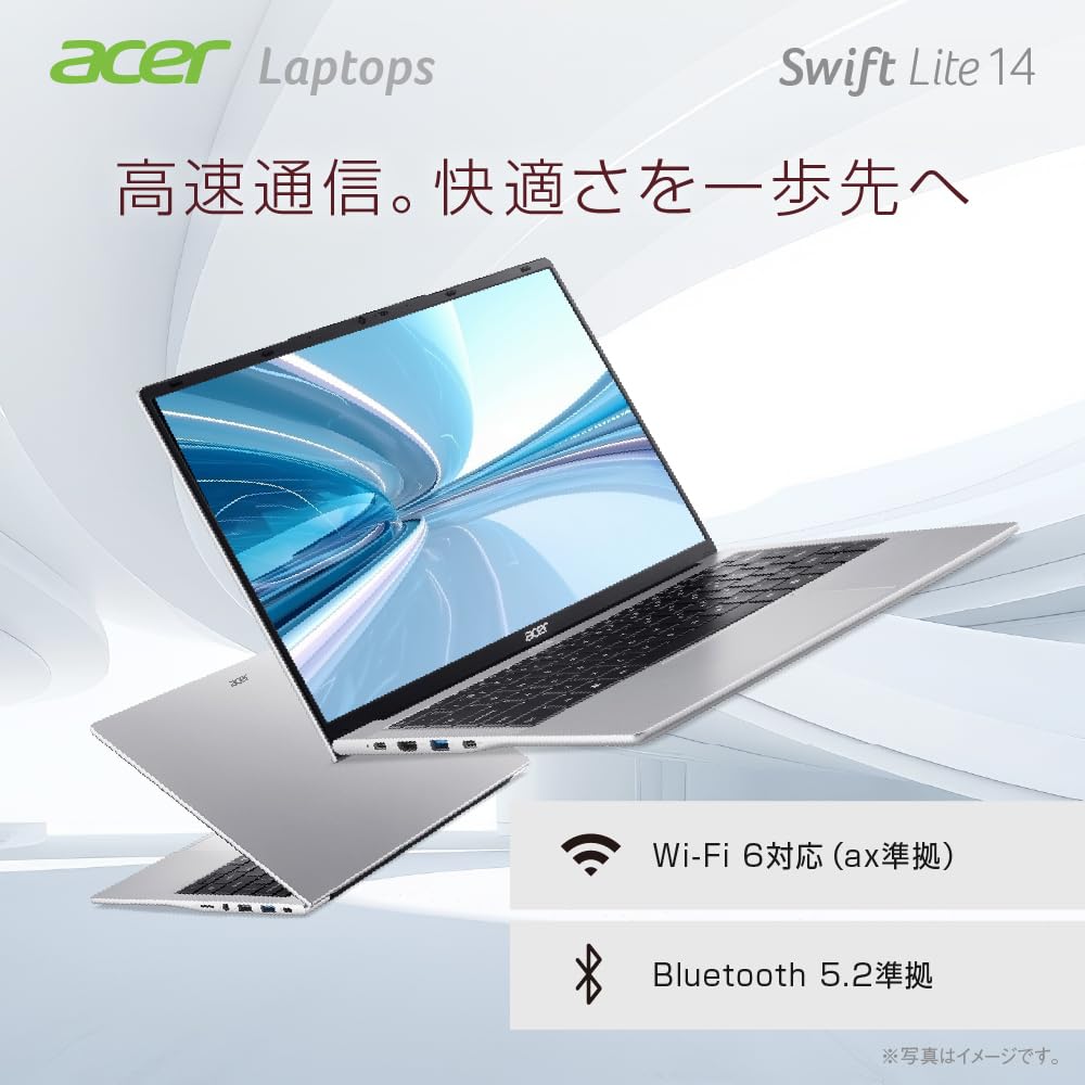 Acer Swift Lite WUXGA IPS Matte 120Hz 16GB 1TB AMD Ryzen 5 Battery Sliding WiFi Speaker and Japanese Keyboard 14, 14-inch, 1610 Display, Memory, SSD,