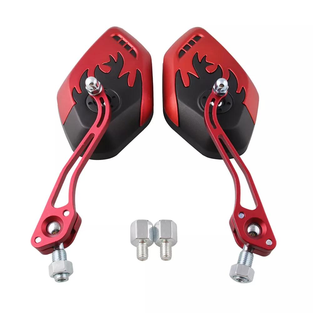 Motorcycle Rearview Mirror 360° Rotating Adjustable Electric Vehicle Scooter Universal Modification Accessories