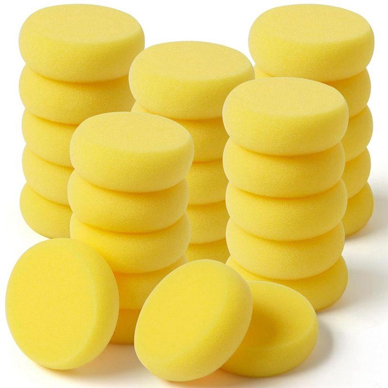 A60Z48 Pcs Synthetic Artist Sponges Watercolors Sponges For Painting, Ceramics, Potterymay