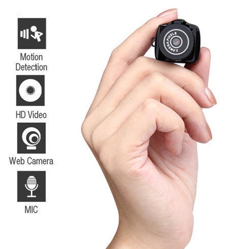 Hot Sale Y2000 Mini DV DVR Camera Camcorder Video Cam for Webcam Helmet Bike Motorbike Hiking Sports