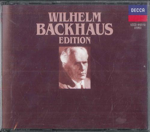 

CD WILHELM BACKHAUS Backhaus Edition 8 Brahms Mende UCCD910710 UNIVERSAL 2002 Japan Classical Used