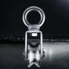 Corrosion Resistant Pulley with 360°Swivel Pulley Strong Load Capacity Quiet Swivel Pulleys Wheel Rollers Pulley