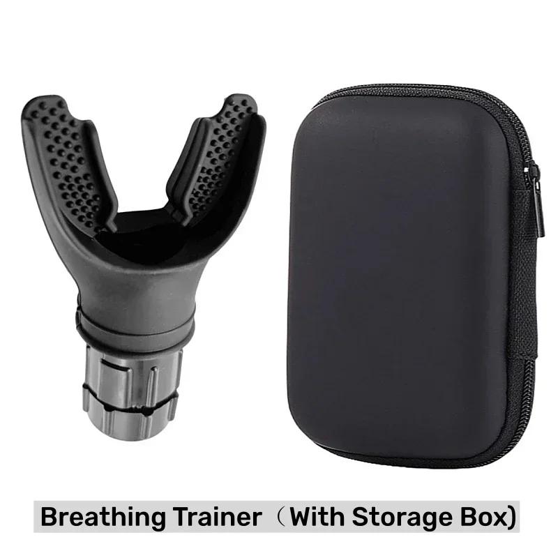 Silicone Breathing Trainer Lung Respirator Fitness Equipment Respiratory High Altitude Training Outdoor Use Expiratory Exercise Tool