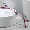 Women's Glasses Cat Eye Metal Eyeglasses Frame Optical Myopia Glasses Blue Light Blocking Transparent Computer Glasses Lentes