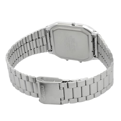 Casio AQ-230A-7D/AQ230A-7D Ana-Digi kovový pásek stříbrný stříbrný ciferník Unisex hodinky náramkové hodinky