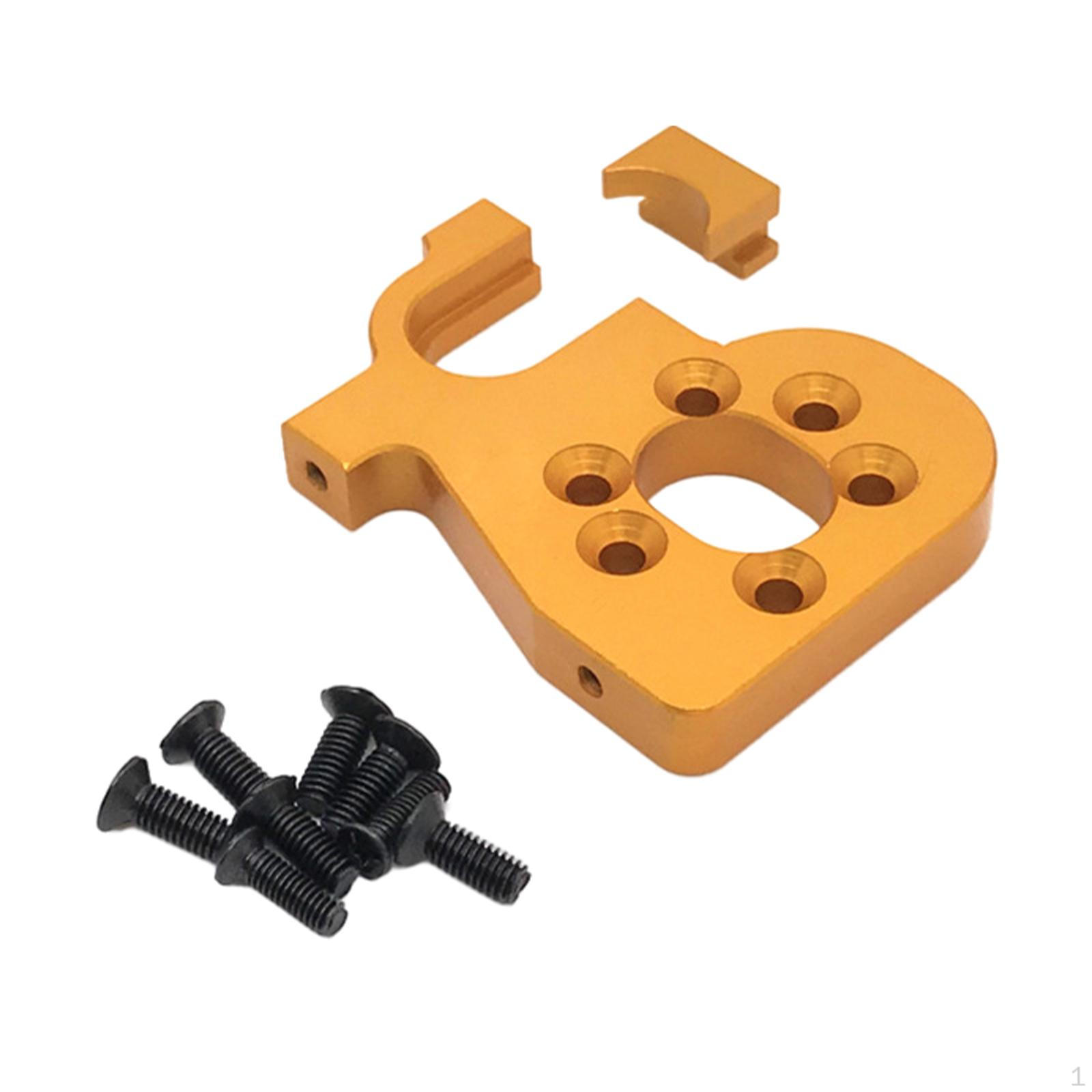

1//14 Metal Motor Mounting Holder, RC for 124016 144010 Crawler Replacement Golden