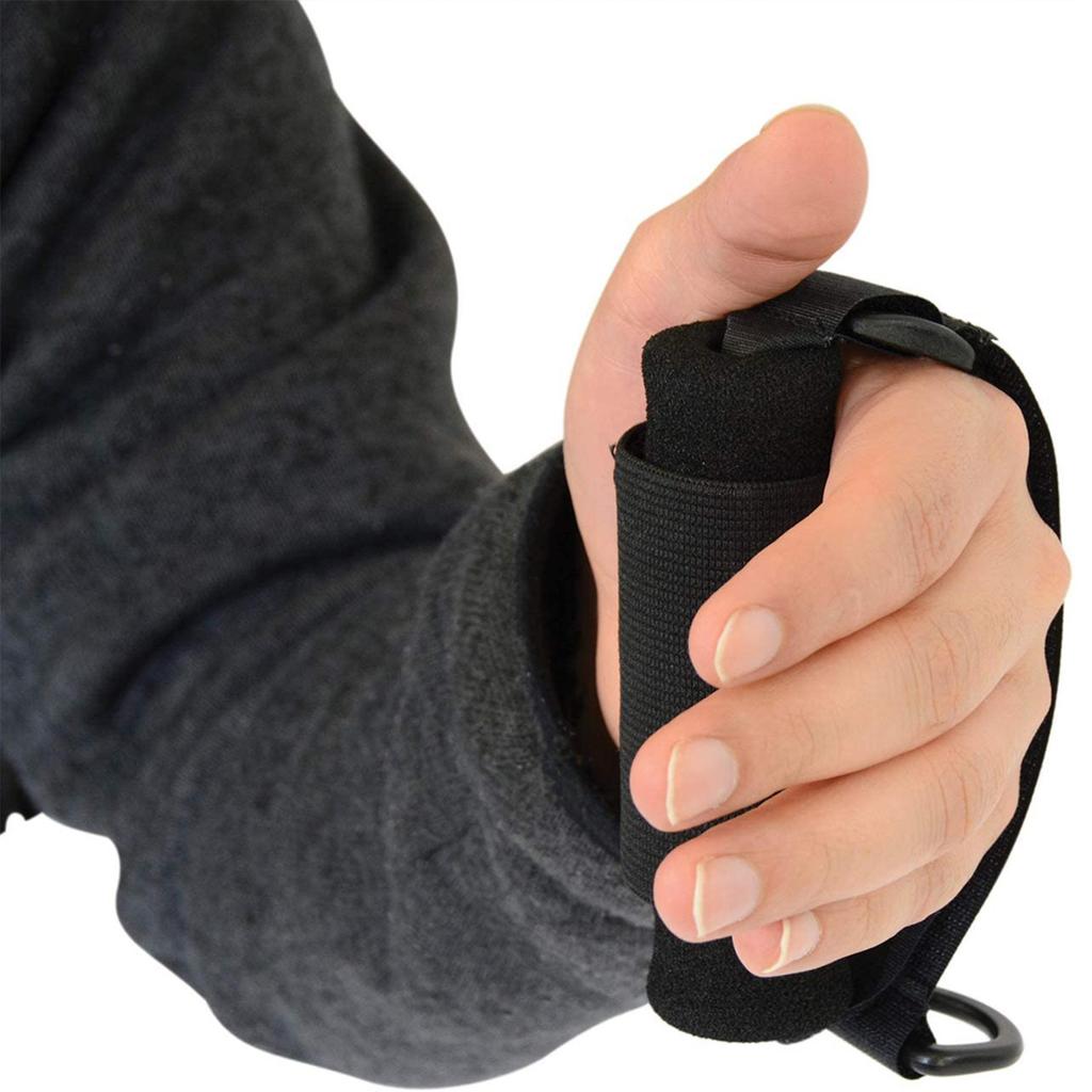 Aid Elastic Utensil Strap Adaptive Eating Cuff Holder with   Strap for Weak Grip Limited Mobility Hand Arthritis