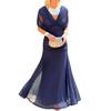Women's Clothing, New Spring Models In Europe and America, Elegant Temperament, Off-the-shoulder Waist Dress, Long Dress, Dress.