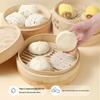 Disposable Food-Grade Steamer Paper Pads for Buns and Mantou