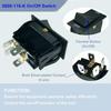 0808-116-K On/Off Rocker Switch Replacement for CRES Cor Equipment 0808-103-1 20A 125/250V(DPST)