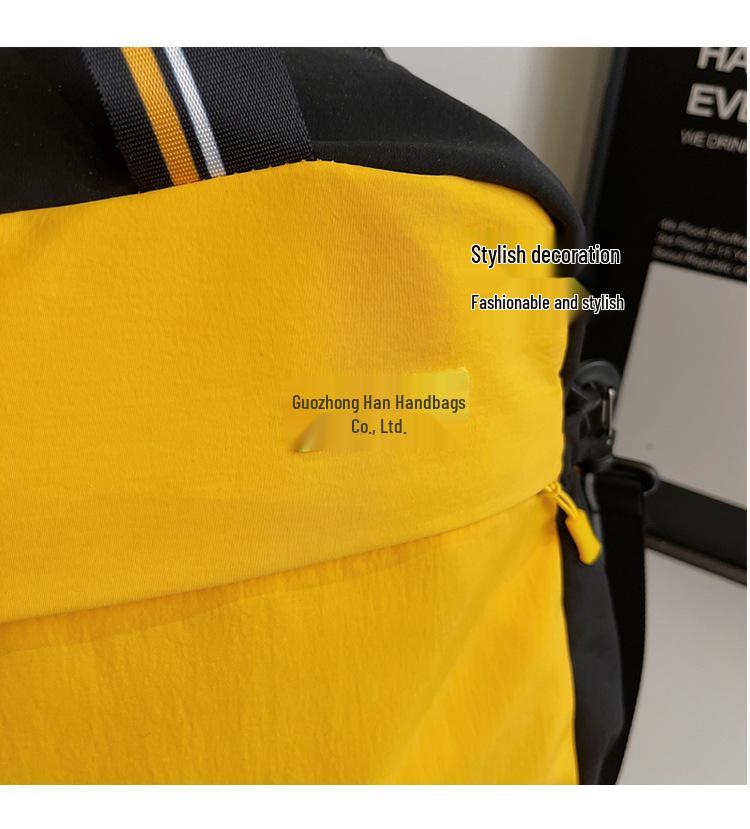 Unisex Large Capacity Travel Bag - Portable Crossbody for Business Trips & Fitness
