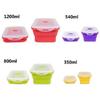 Folding lunch box