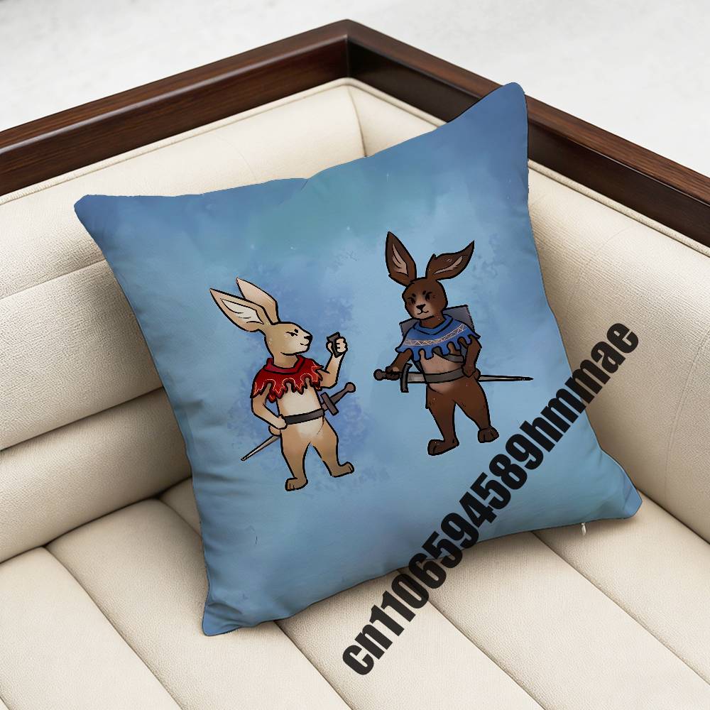 For K-Kingdom Come Deliverance Hans Henry Kcd 2 Throw Pillow Case Sham 45X45Cm 35X35Cm Square Bedroom Pillowcase Cushion Cover