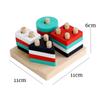 Jouets Montessori Bébé Roller Coaster en Bois Labyrinthe de Perles Jeune Enfant Apprentissage Précoce Puzzle Éducatif Jouet Mathématique pour Enfants 1 2 3 Ans