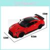 Model Car Alloy Gtr R35 Nismo With Sound Light Design For Gift Kids
