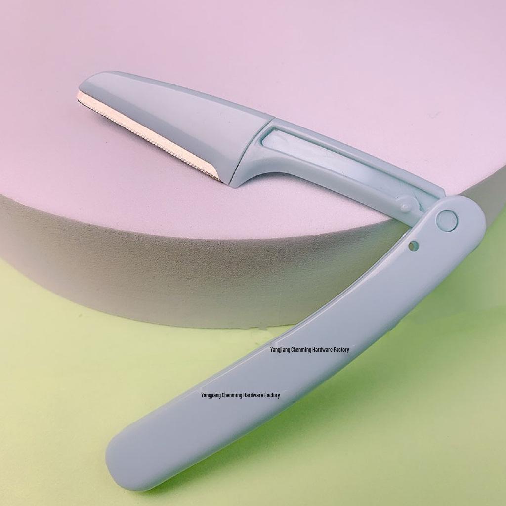 Foldable Safety Eyebrow Razor for Beginners – Unisex Multifunctional Shaping Tool