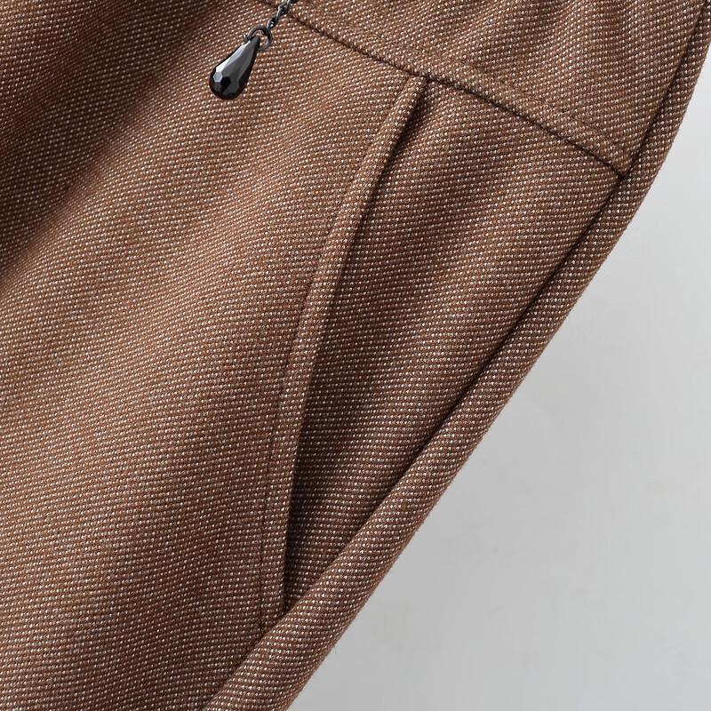 Damen Übergröße Lässige Hosen mit geradem Bein