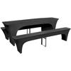 VidaXL Cover for Picnic Table/benches 3 Pieces Anthracite