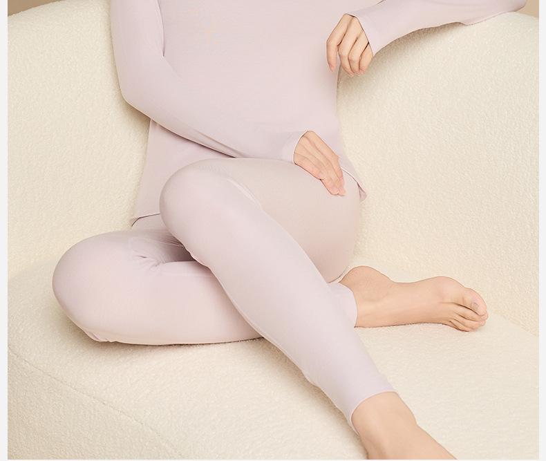 10A Antibacterial Modal Women's Warm High-Elastic Base Layer Set