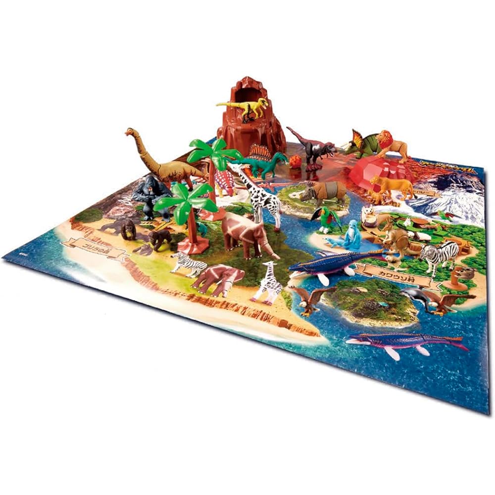 Takara Tomy Ania Adventure Continent Kingdom First Adventure Map Set
