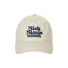 NICK&NICOLE NN DOTCOM SIGNATURE BALL cap_BEIGE GRAY