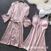 Europe and the United States popular sexy lingerie lace suspender lace nightdress women's loungewear two-piece set source