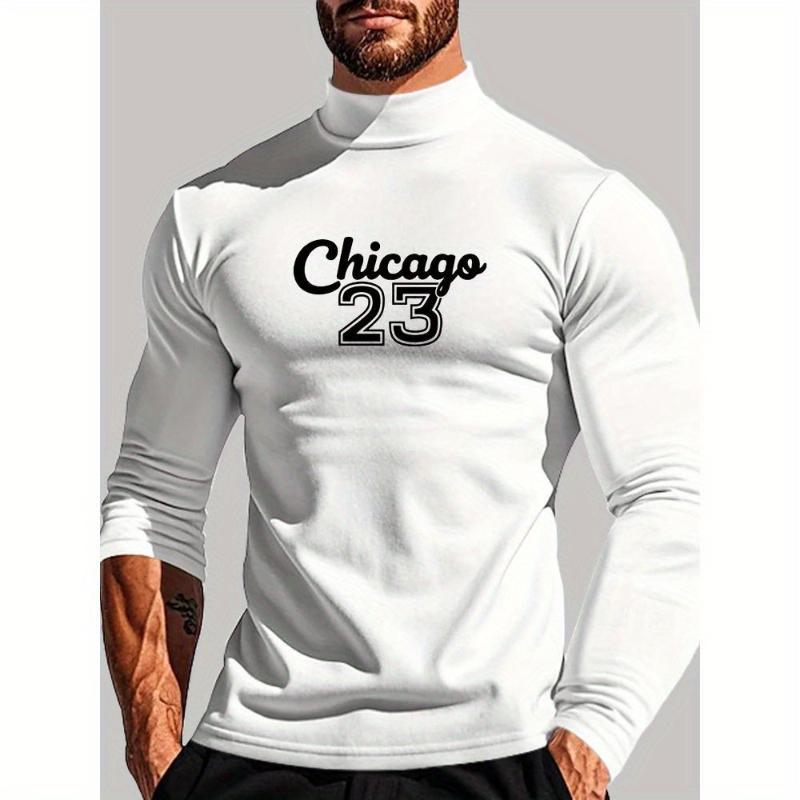 

Slim Fit, Men s Long Sleeve Top, Perfect for Business Trip XXL белый