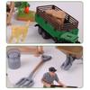 Farm Educational Toy Set 49PCS Including Minaiture Character Animal Models And Gardening Tool Plant Accessories