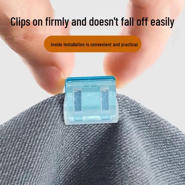 

Специальный выпуск для новичков: Невидимый зажим для подгиба брюк - Защита от волочения длинных штанин