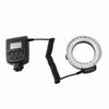 Flash ad anello LED portatile a batteria con luce di riempimento con adattatore per filtri colorati Fotografia