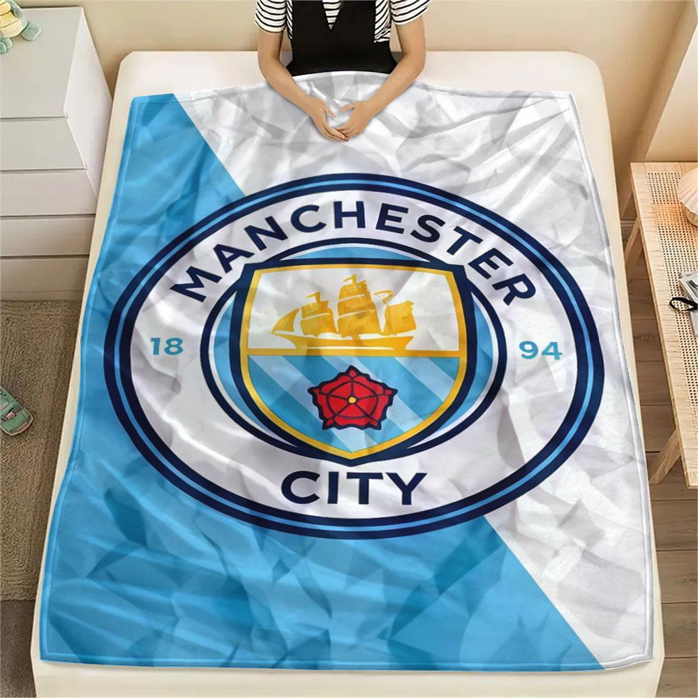 Fearless MCFC Crew Blanket, High quality Comfortable for All Seasons, Home Decor, Warmth and Comfort