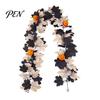 Fall Seasonal Decorations Halloween Artificial Maple Leaf Vine Decor, Wall Hanging Garland Durable Festive Ornaments for Party Scene, Spooky