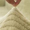 Plush Sofa Cover Cloth Non-Slip Sofa Cushion Sofa Cover Sofa Cover Towel Four Seasons Universal Chenille Cream Style