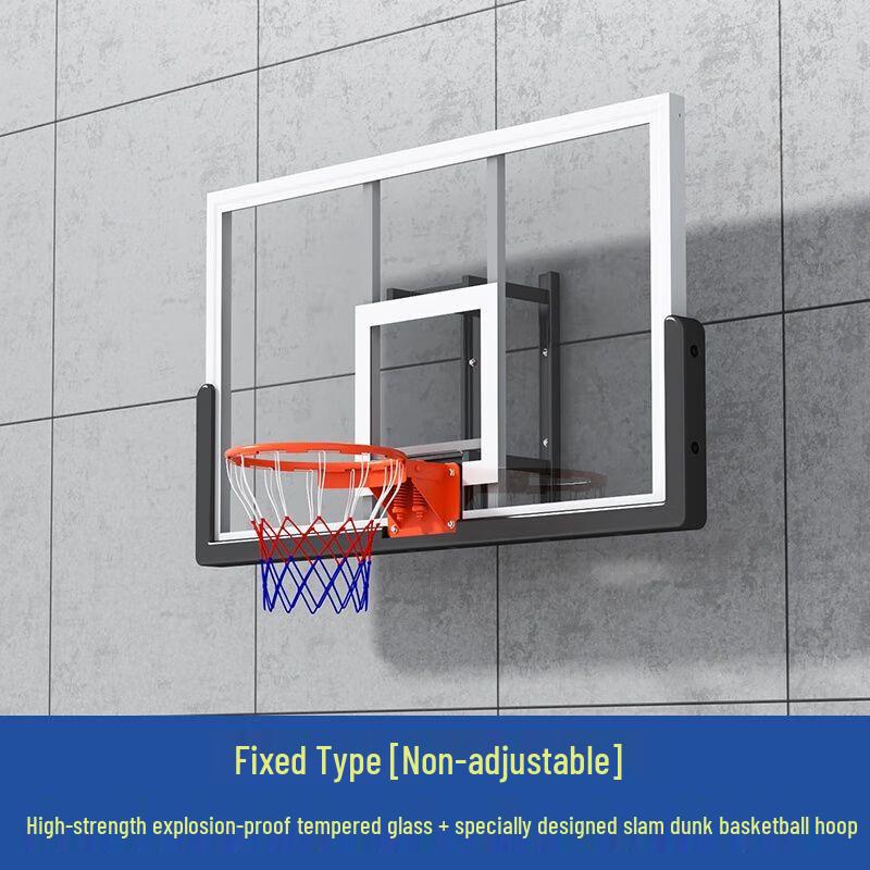 Wall-Mounted Basketball Hoop