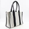 BALENCIAGA hardware Tote Bag 671402 Small 2WAYShoulder Black / white canvas Women Used