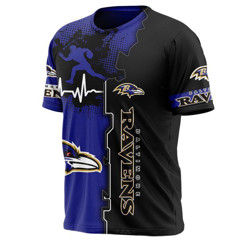 Summer Round Neck 3D Print Top Fashionable Casual Football Fan Sports Short Sleeved Men's T-shirts
