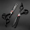 6.0 Inch Freelander, Black Paint, Hair Scissors, Hair Scissors, Flat Scissors, Bangs Scissors, Tooth Scissors, Thin