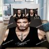 Rockster Dekbed Kussensloop Beddengoed Set Jongen J-Johnny H-Hallyday Meisje Slaapkamer Decoratie Kinder Cadeau Enkel Dubbel Grote Maat
