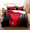 Black Butler Kuroshitsuji Bedding Set 3 Piece Duvet Cover Set Sebastian Ciel Cartoon Bed Linen for Kids Adults Bedroom