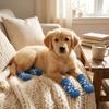 4PCS Wear Resistant Dog Anti-slip Socks Elastic Pet Floor Socks Pet Footwear  for Dogs Cats