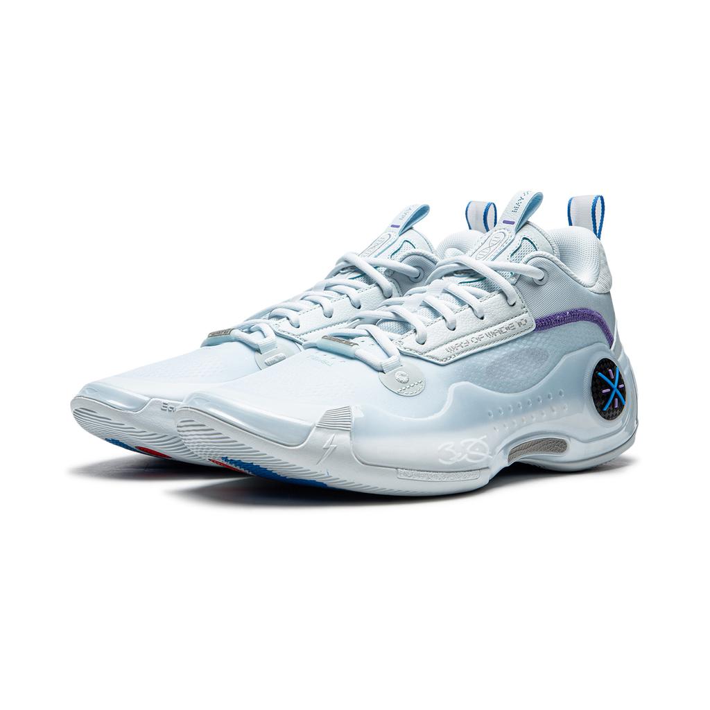 Li-Ning Way of Wade 10 Low Cold Ice Men Sneakers Blue ABAS083-16