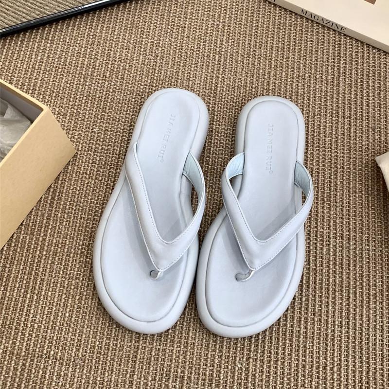 Fashion Bailamos Summer New Candy Color Women Slipper Fashion Slip On Ladies Flat Heel Flip Flop Soft Casual Vacation Slides Sandals