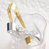 Coffee Sugar Clip Stainless Steel Anti-skid Tong Ice Palm Shape Food Cake Clamp Kitchen Gadgets Bar Buffet Golden Tools Tweezer