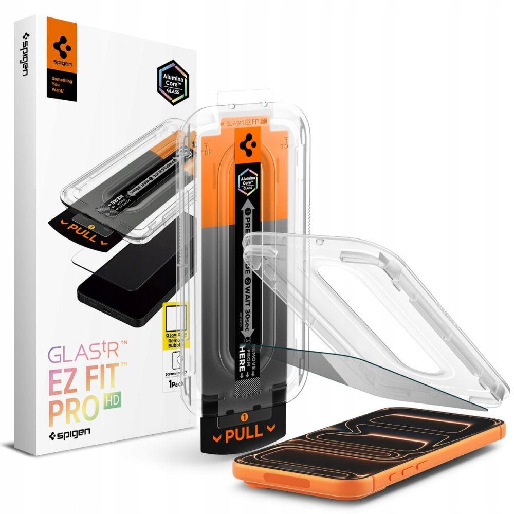Sichtschutzglas mit Applikator für iPhone 16 Pro / 17 / 17 Pro Glas.tr Ez Fit Pro