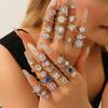 Women's Zircon Ring: High-End, Versatile, and Sparkling Fashion Piece