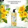 Lux Botanicals Sprchový gél pre rozžiarenú pleť, Prírodné extrakty, Bez parabénov, Súčasťou je lufa, 450 ml
