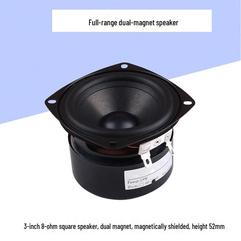 3-дюймовый 52-мм 8 Ом 15 Вт Магнитоэкранированный Твитер
