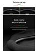 Originální kožená karbonová semišová krytka volantu pro Toyota Highlander (2009-2022)